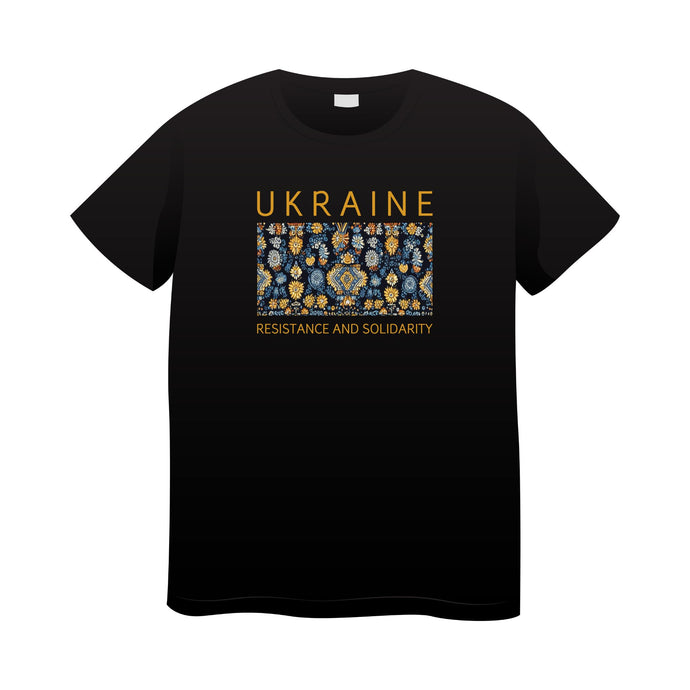 Ukraine Resistance and Solidarity Graphic T-shirts