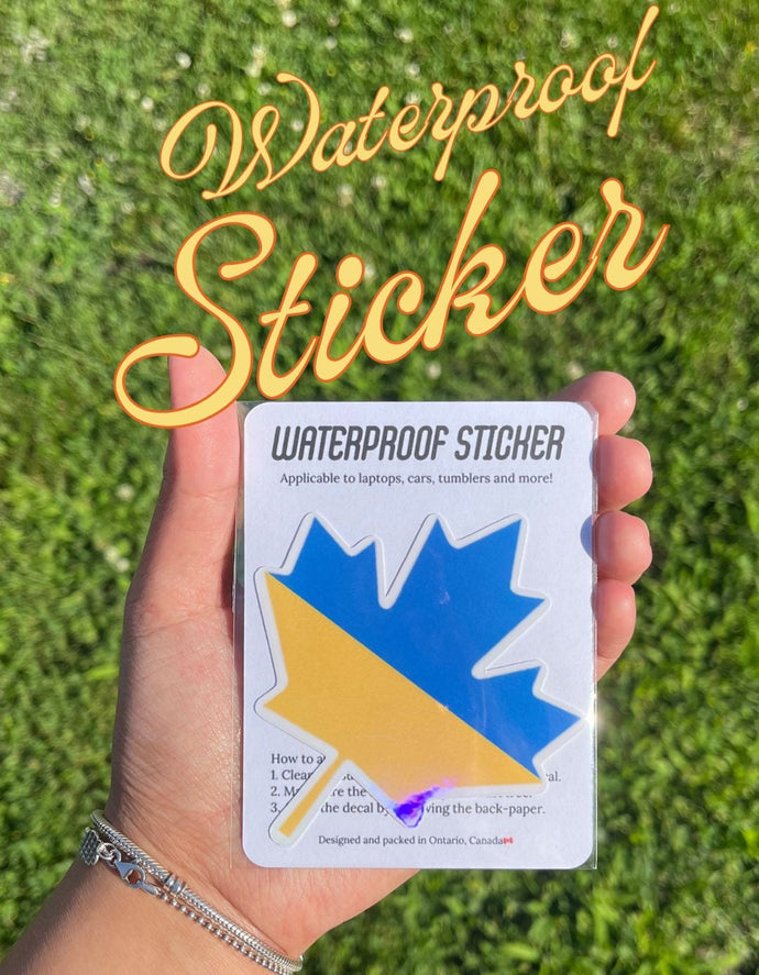 Ukraine Waterproof Stickers