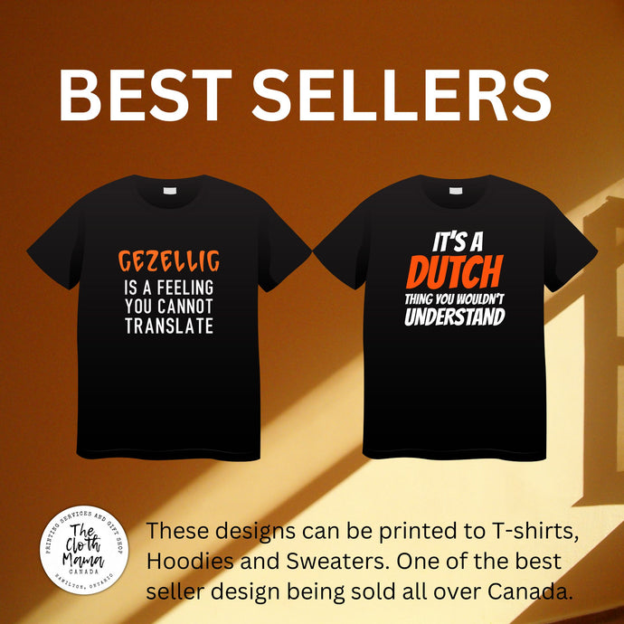 Dutch Best Seller T-shirt Designs