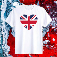 Load image into Gallery viewer, UK Heart Graphic Tshirt
