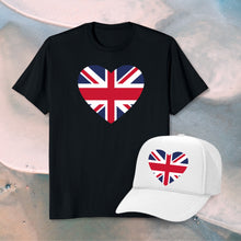 Load image into Gallery viewer, UK Heart Graphic Tshirt
