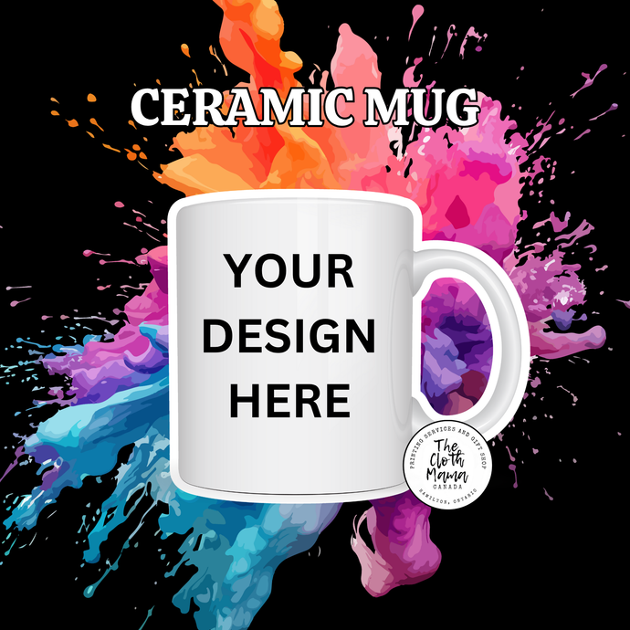 Custom Photo and Text Mug