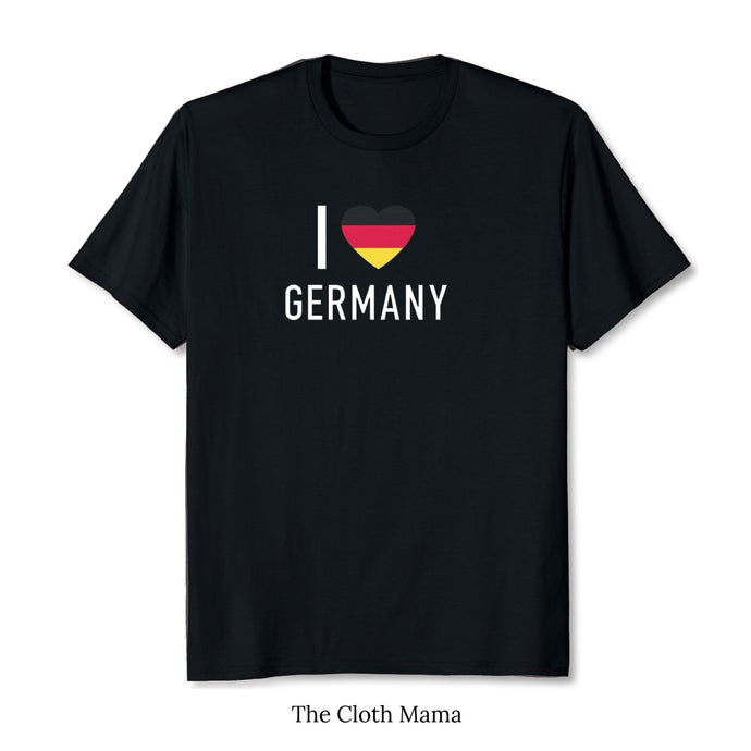 I Love Germany Graphic Tshirt